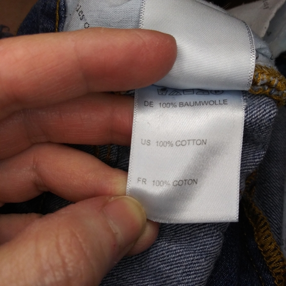 Articles Of Society Meredith Destroyed Hem Boho Denim Shorts In Valencia Wash - Picture 14 of 16